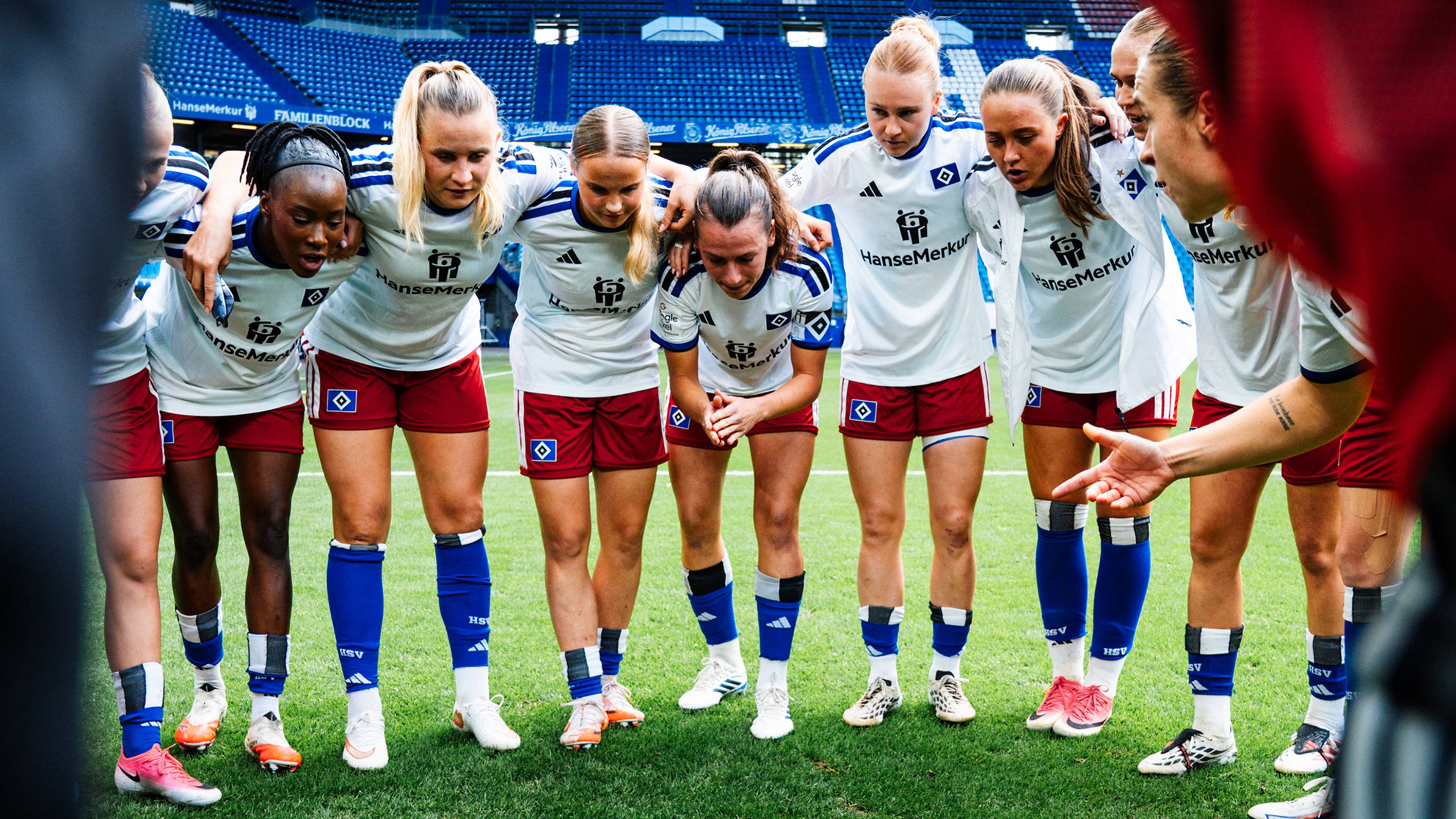 Mannschaftskreis der HSV-Frauen