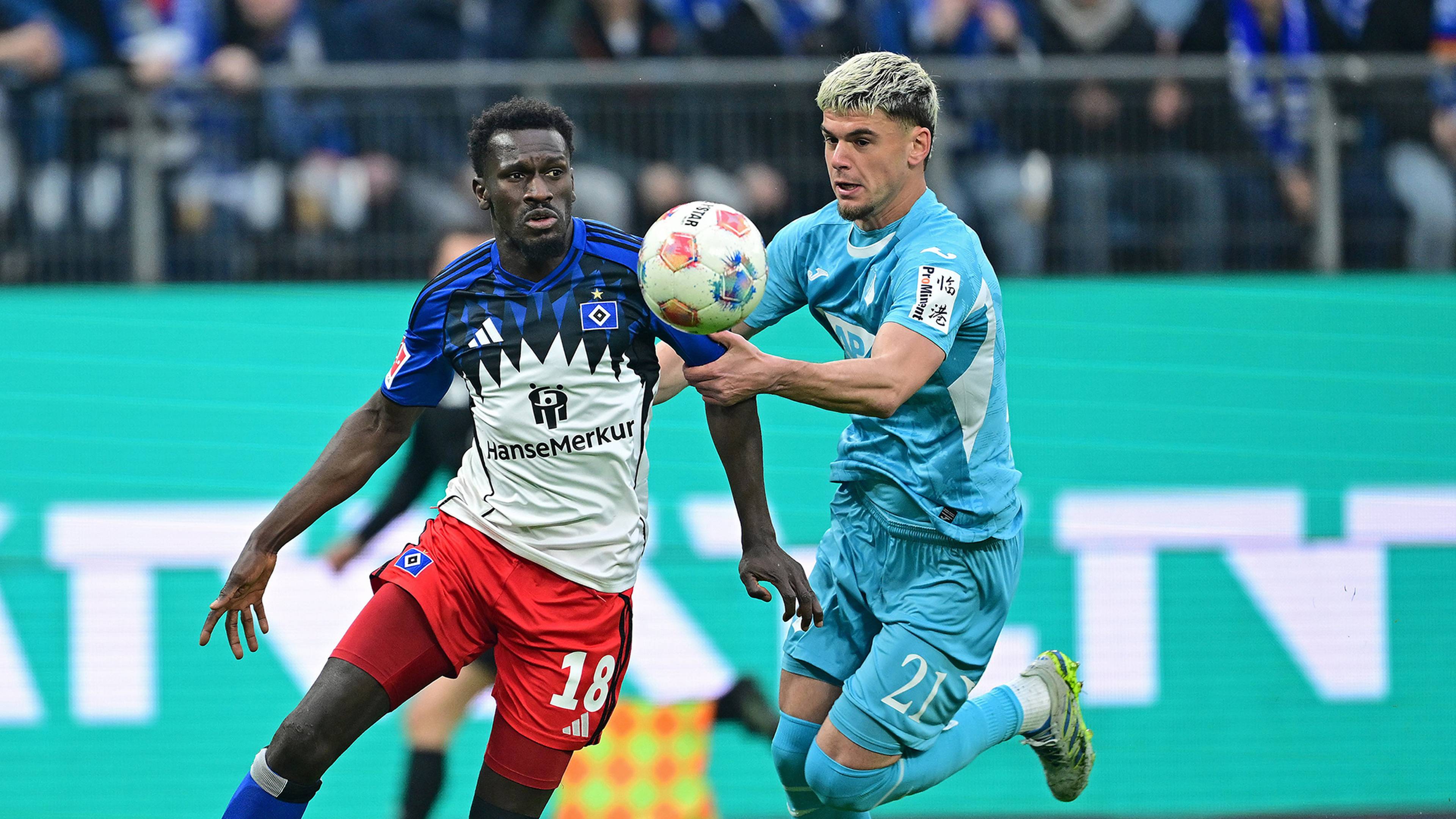 Bakery Jatta im Spiel gegen Hoffenheim.
