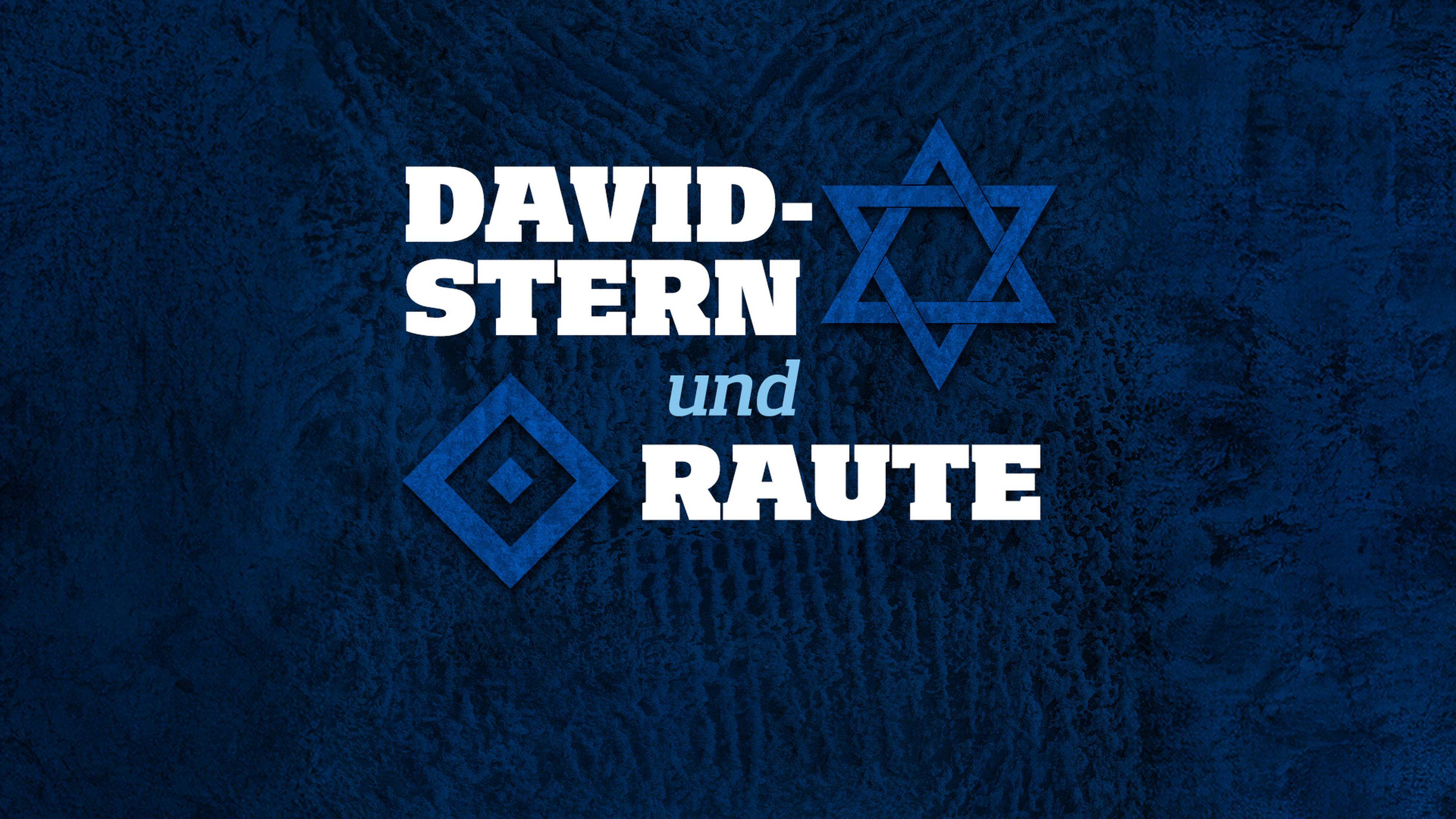 Eine Grafik zur Eventserie Davidstern & Raute.