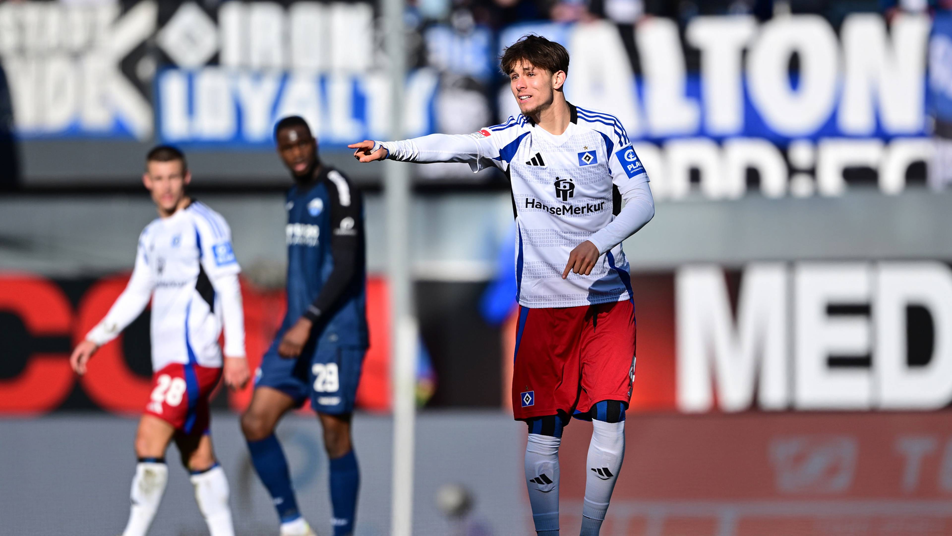 Otto Stange beim letzten Auswärtsspiel in Paderborn
