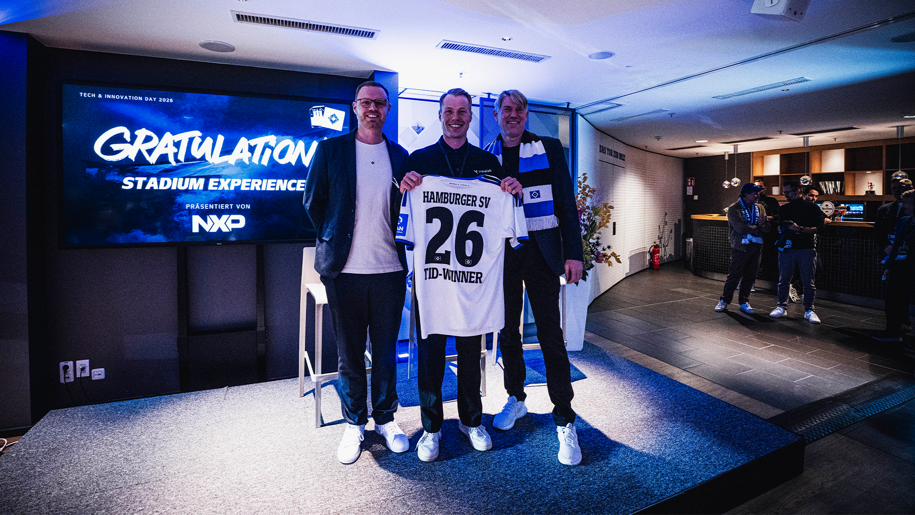 Gewinner des Tech & Innovation Days beim HSV.