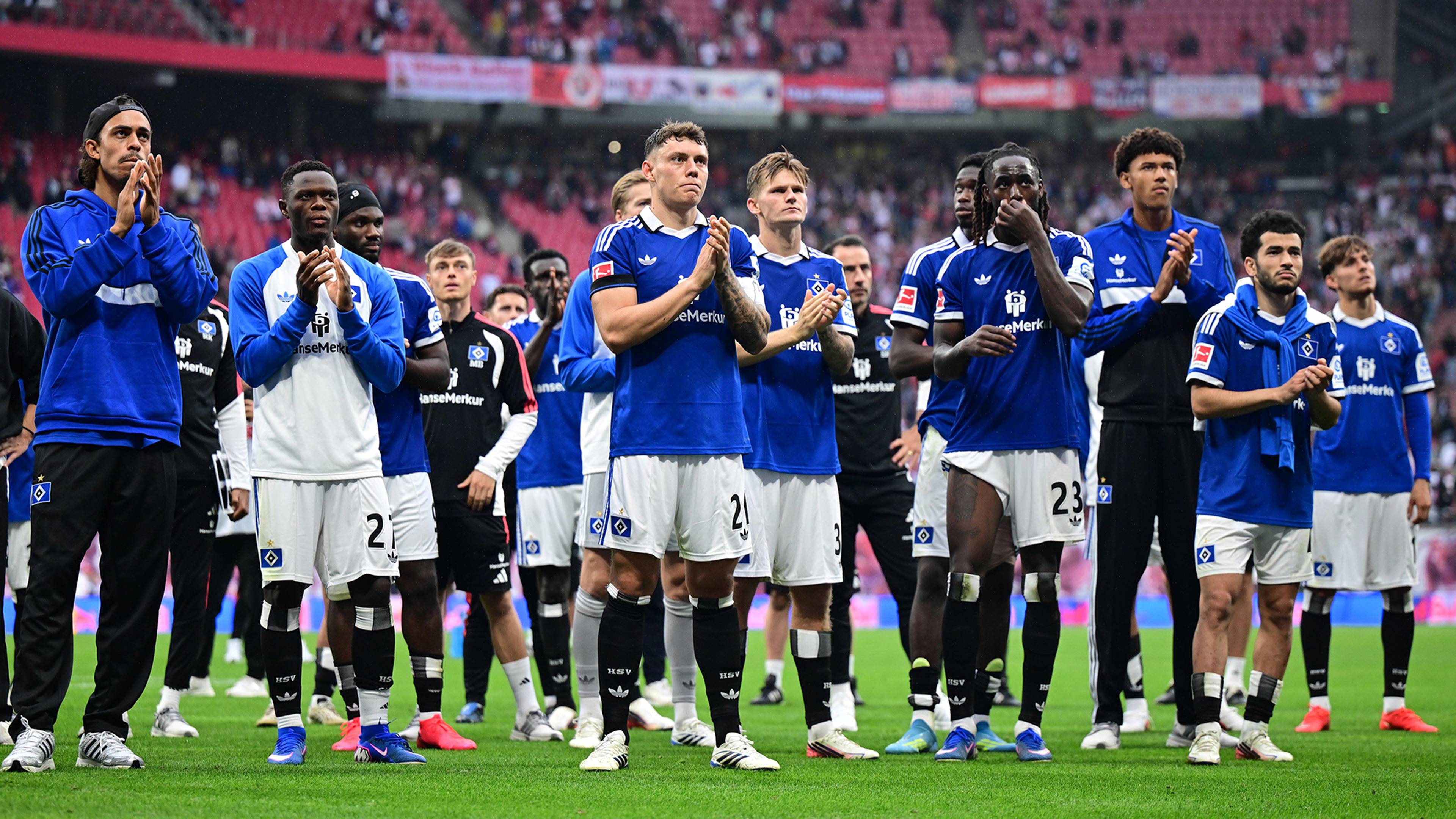 HSV in Leipzig.