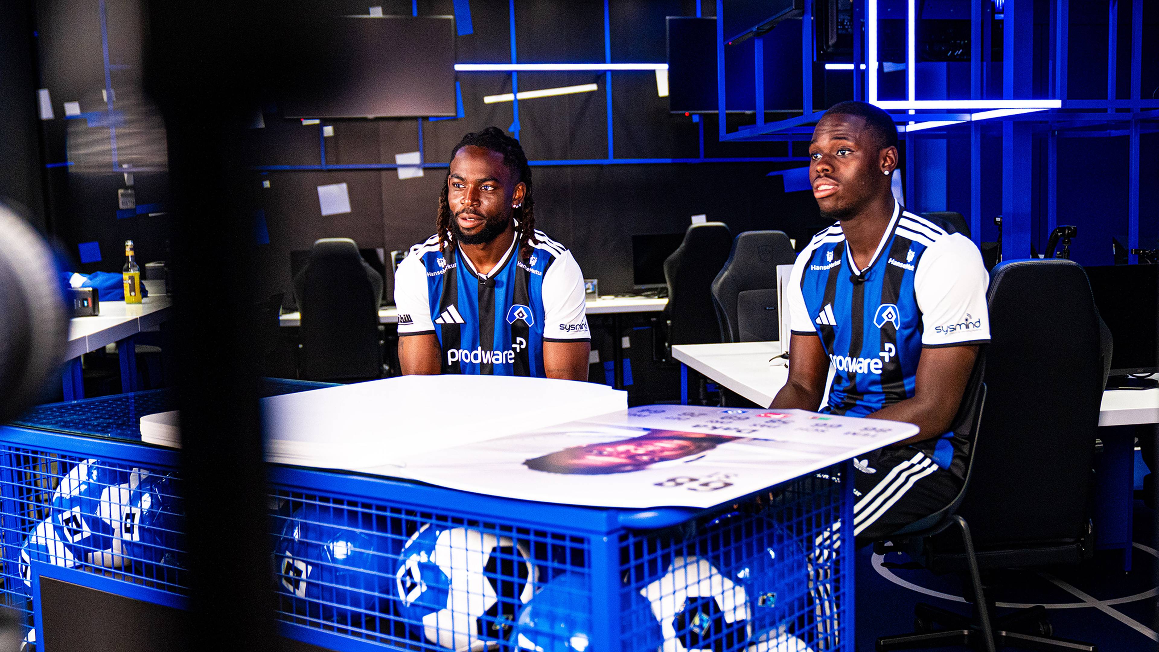 Jordan Torunarigha und Kofi Amoako.