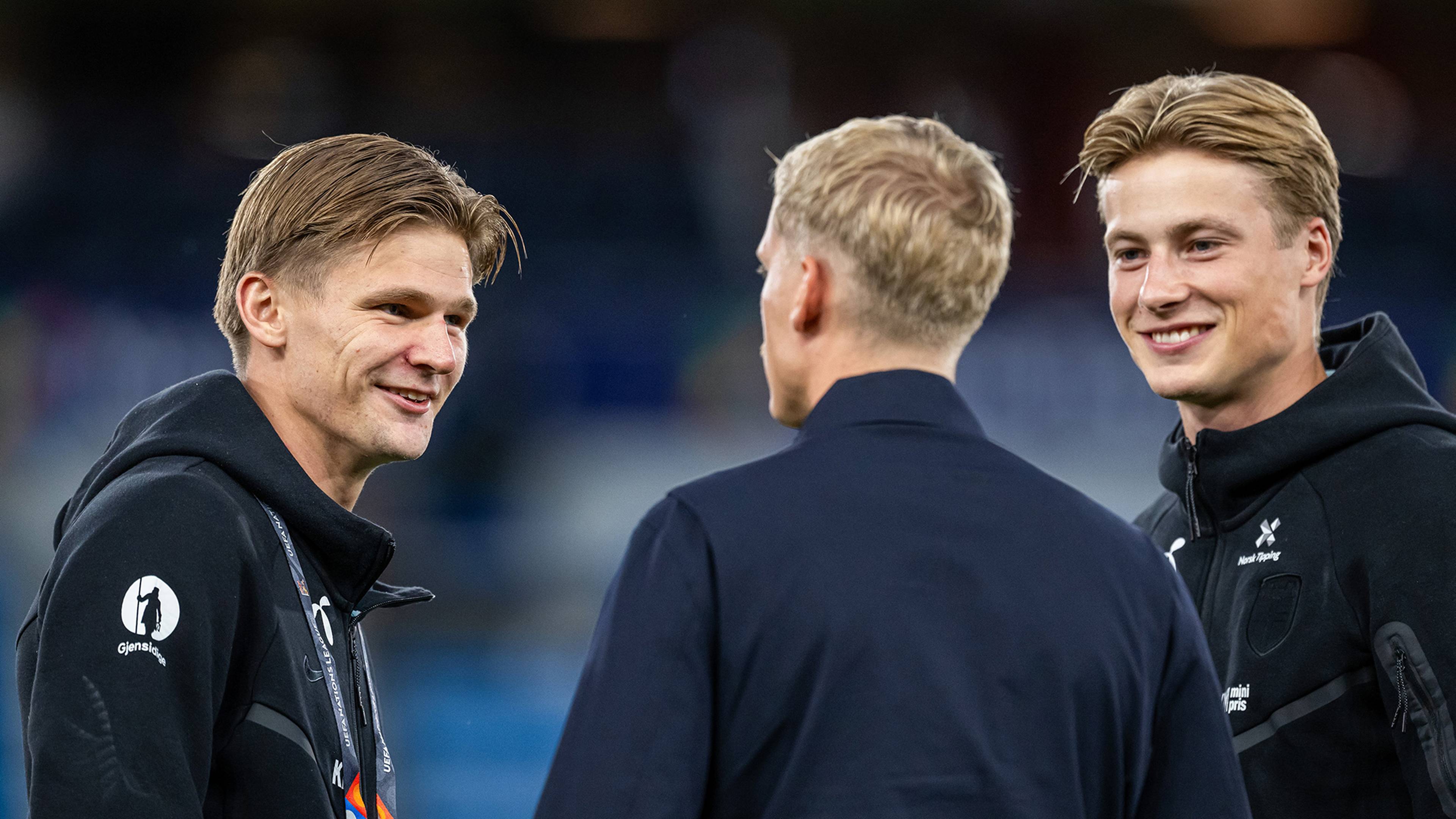 David Möller Wolfe, Albert Grönbaek und Sander Tangvik.