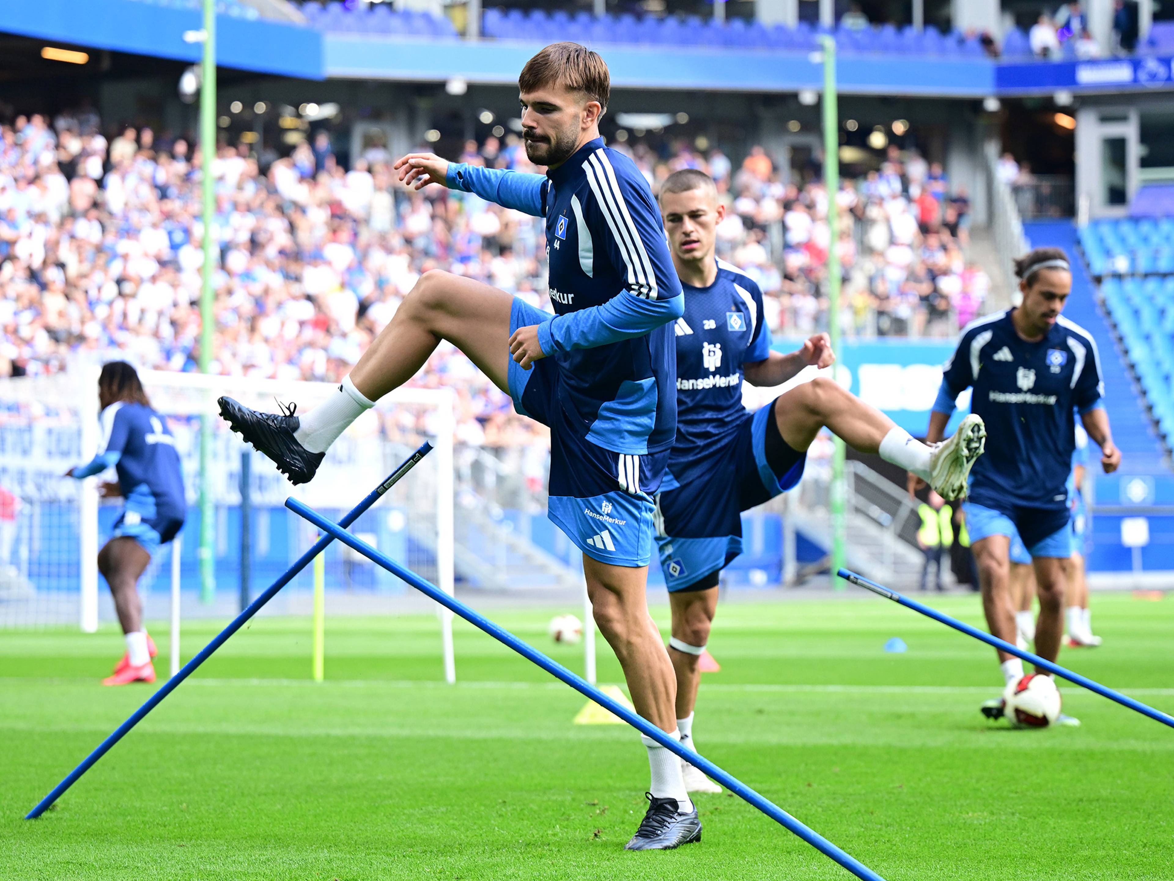 Mario Vuskovic im Training.