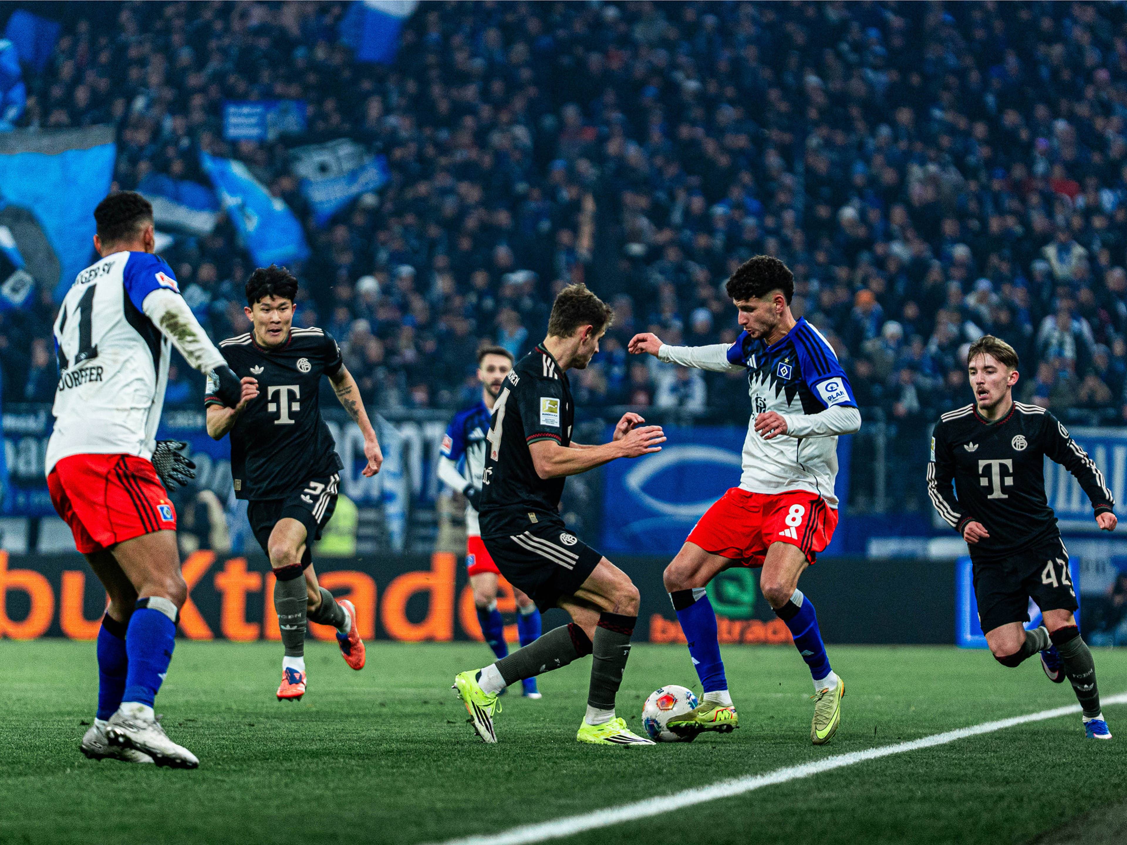 Daniel Elfaldi im Bundesliga-Heimspiel gegen den FC Bayern