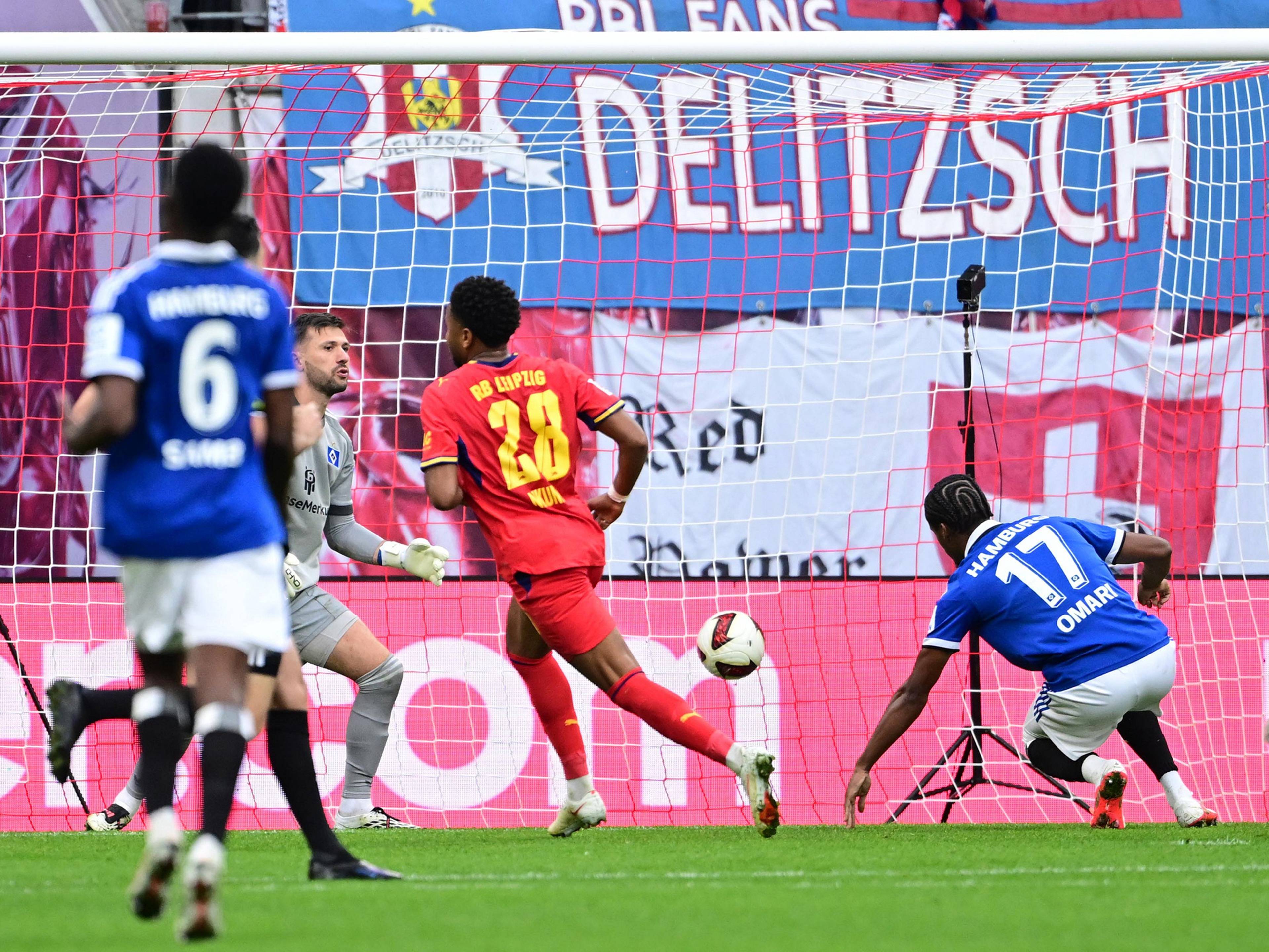 Leipzig trifft zum 5:0