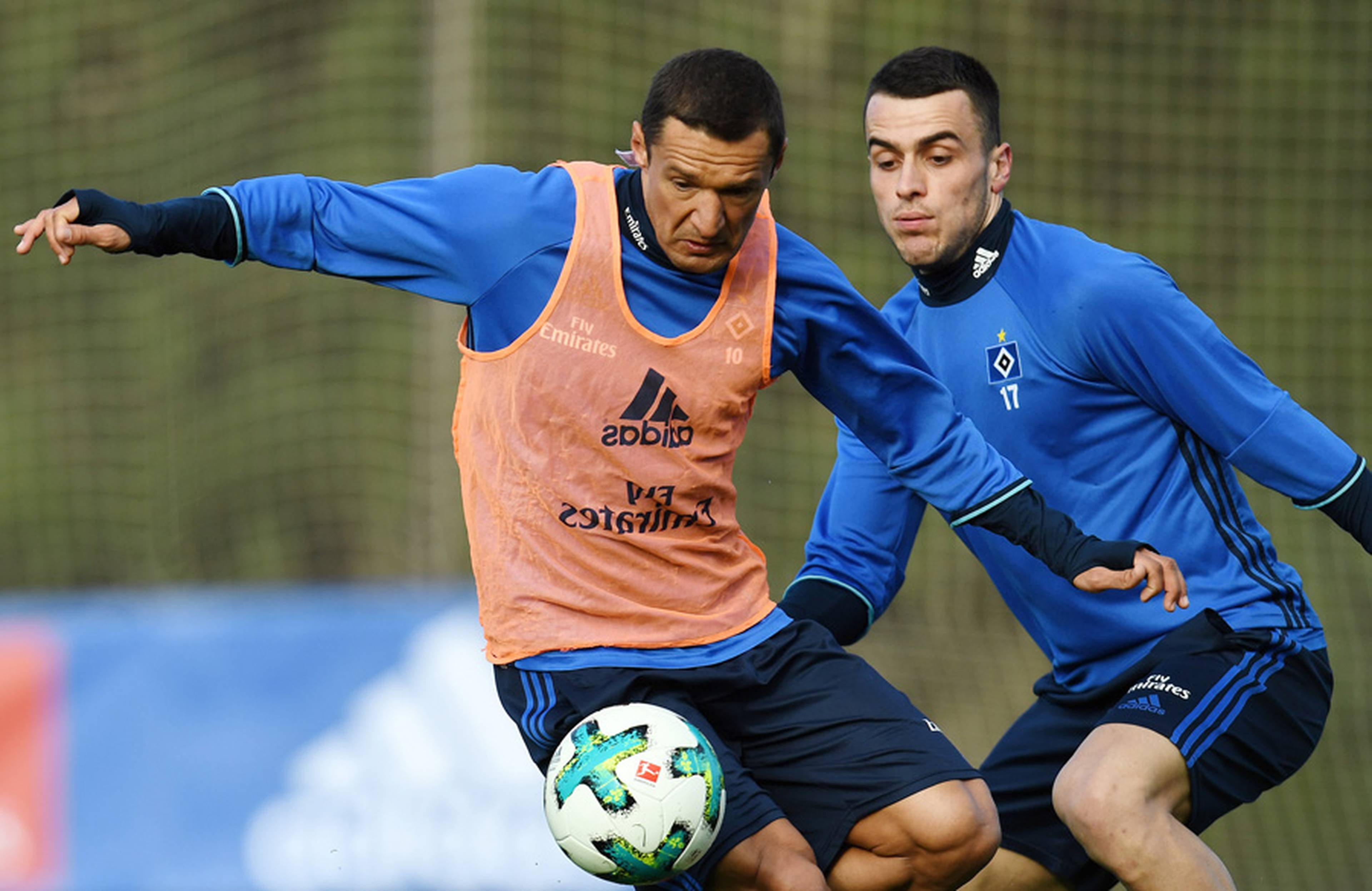 Sejad Salihovic, Filip Kostic and the Rothosen get down to business at the training camp in Jerez