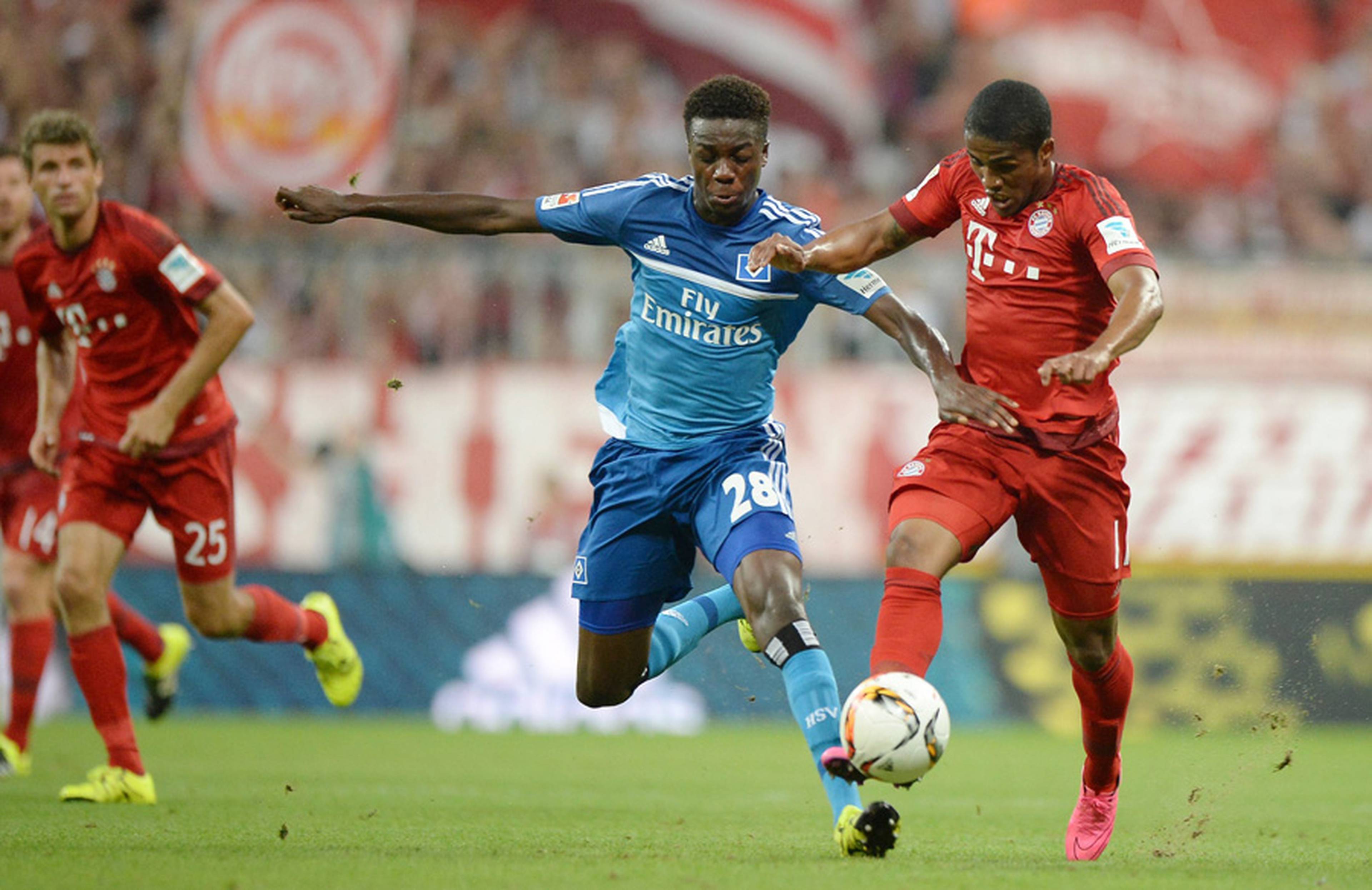 Gideon Jung made his Bundesliga debut on 14th August 2015 against record champions Bayern München.