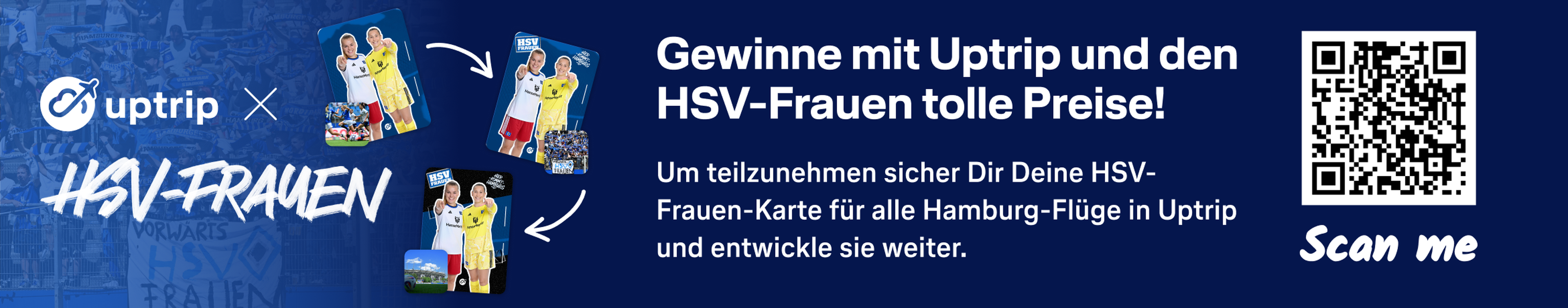 HSV Frauen x Uptrip