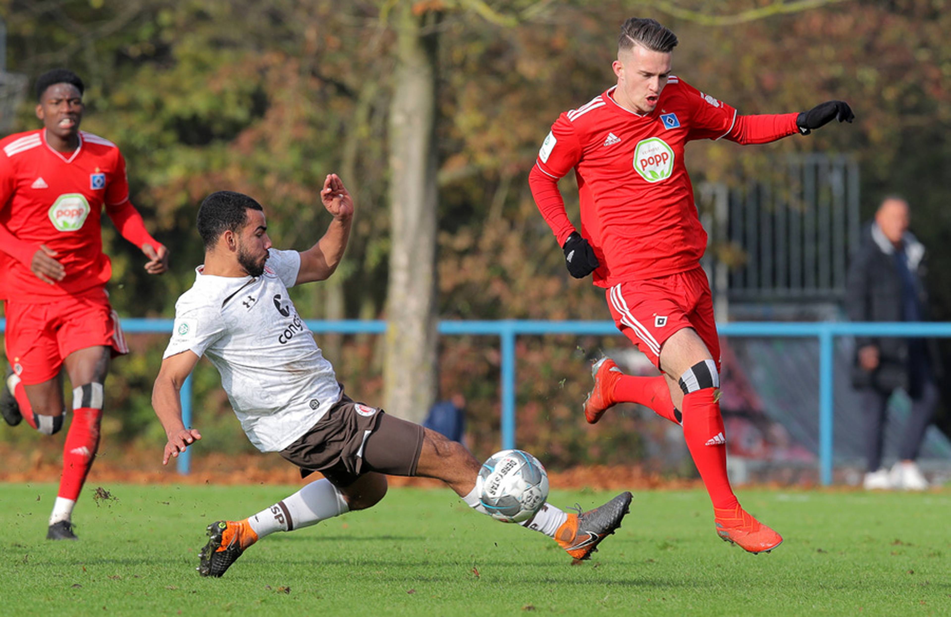 Valentin Zalli und die U19 waren stets einen Schritt schneller.