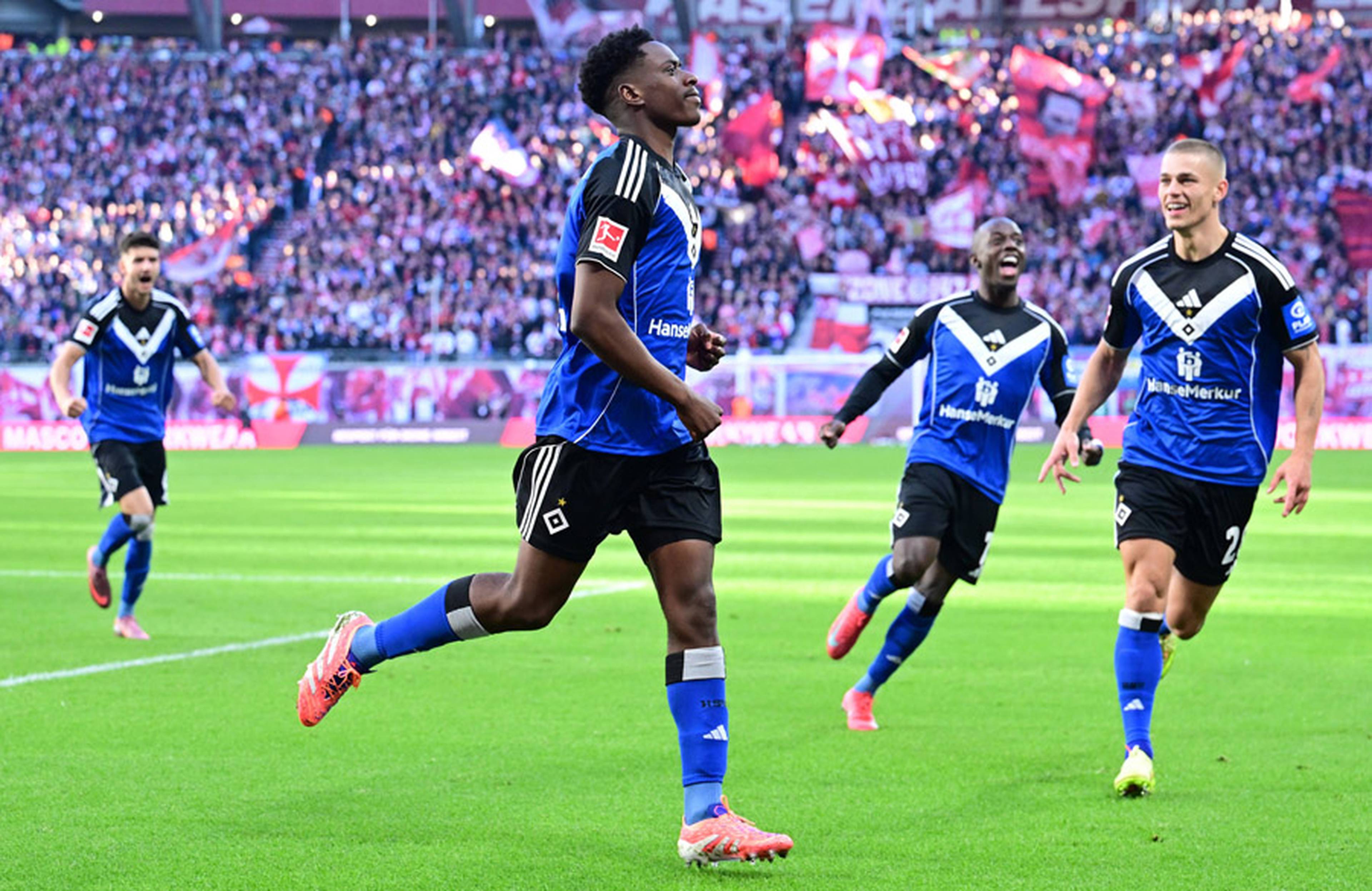 Zweites Tor im zweiten Spiel: Albert Sambi Lokonga erzielte den zwischenzeitlichen Ausgleich zum 1:1. 