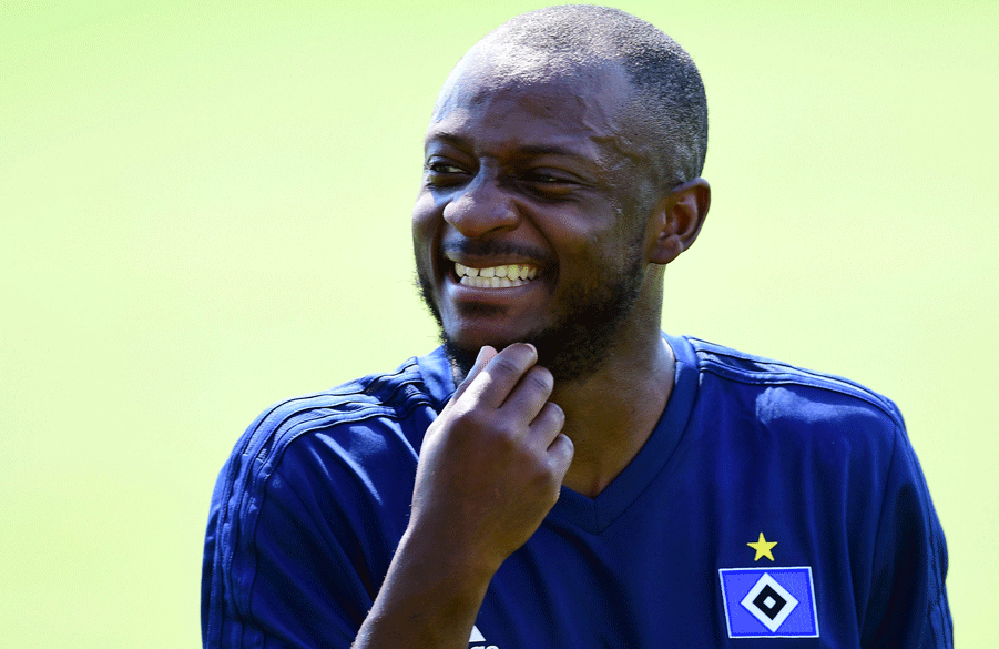 Große Freude auf die neue Aufgabe beim HSV: Mittelfeldmotor David Kinsombi.