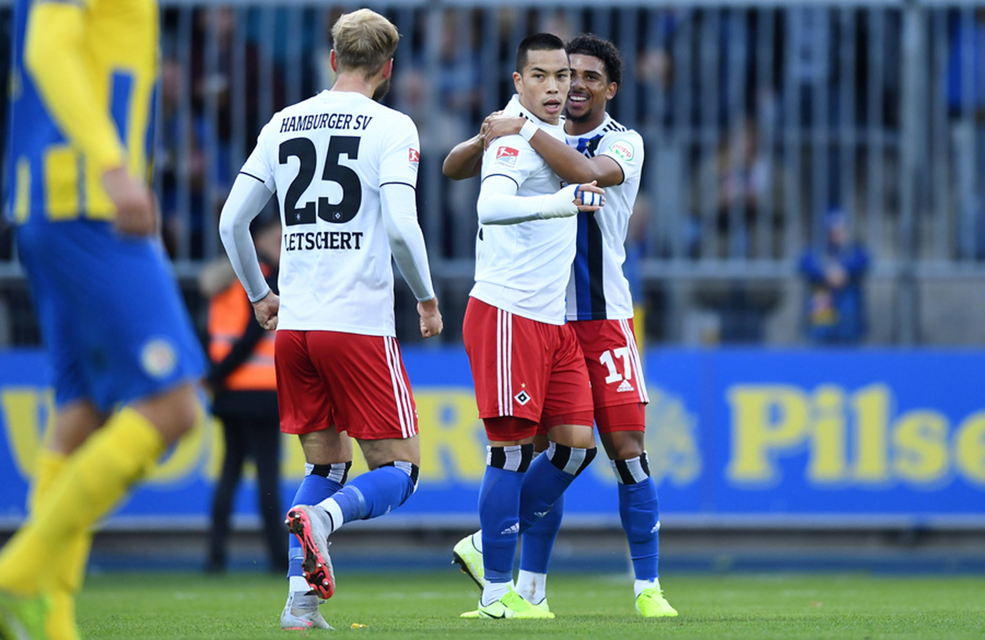 Bobby Wood markierte in der 12. Minute prompt den Ausgleich auf das zwei Minuten zuvor gefallene Gegentor.