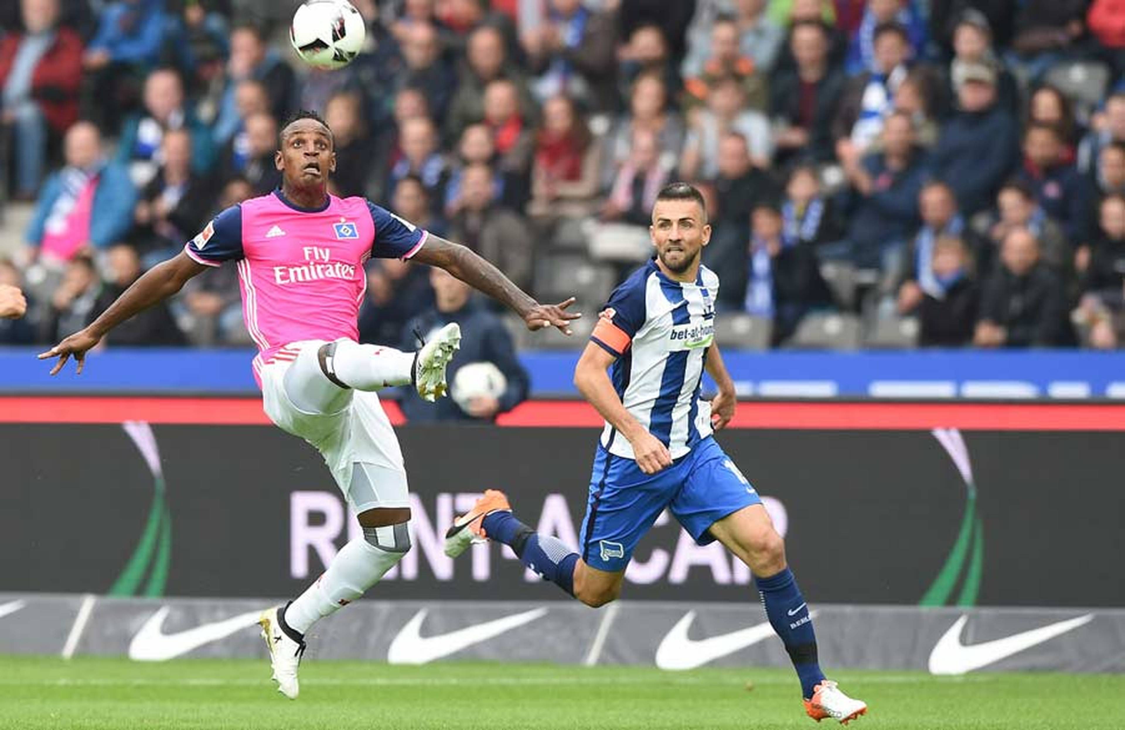 Vedad Ibisevic war mit seinen beiden Treffern der Berliner Matchwinner.