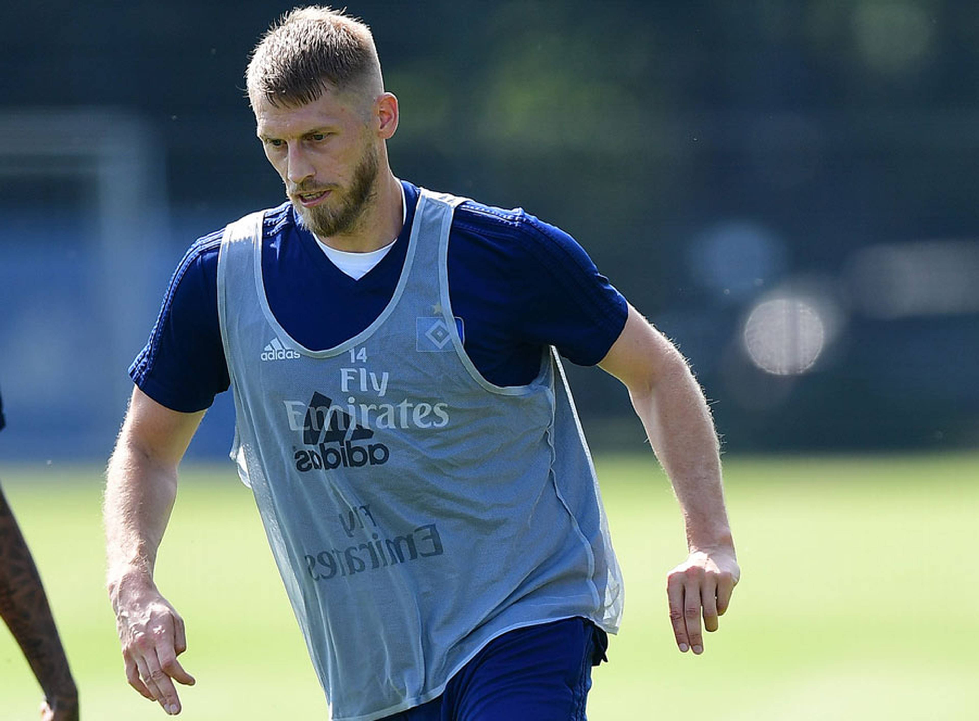 Aaron Hunt auf dem Trainingsplatz.