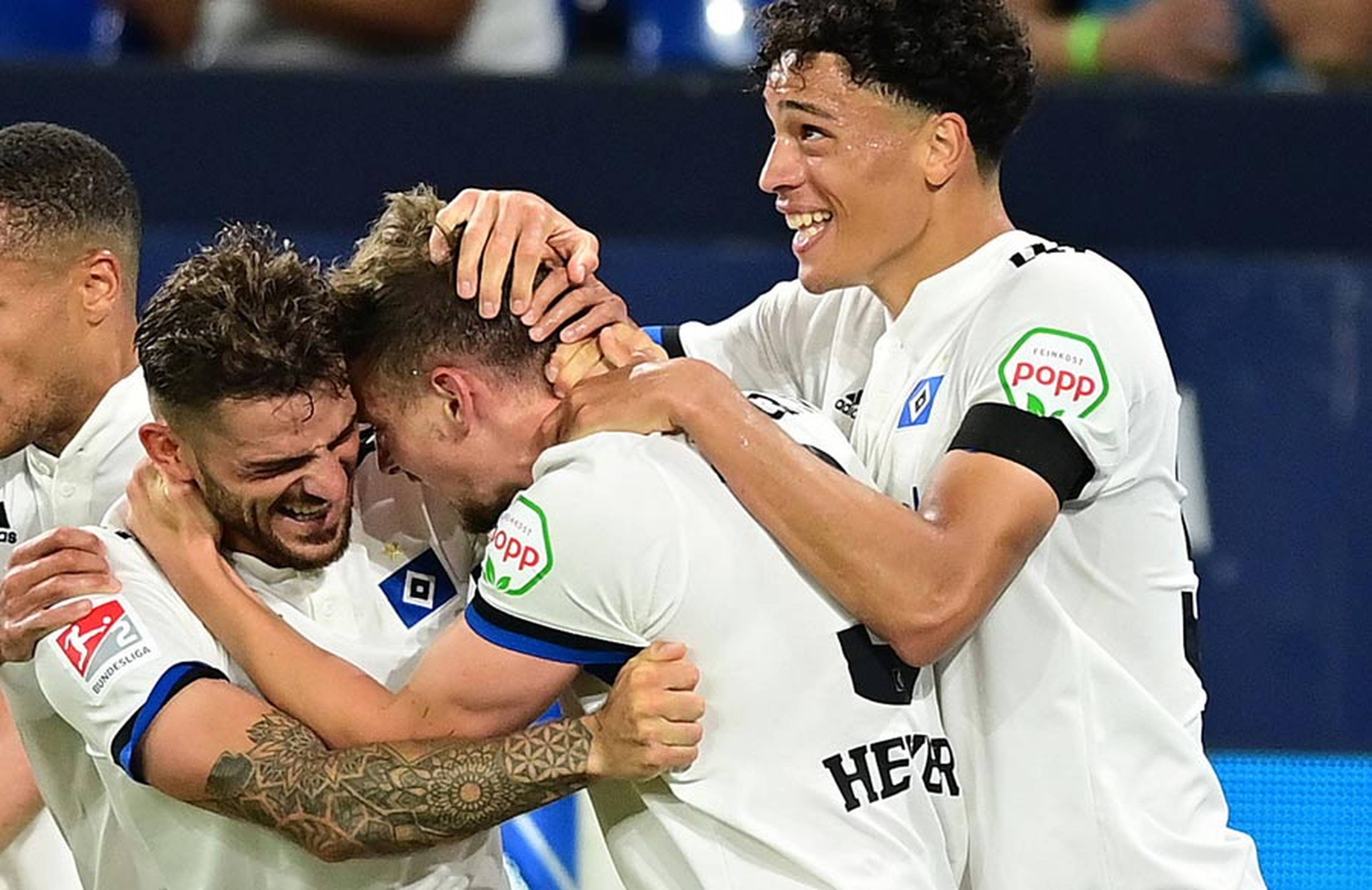 Und dann gab es kein Halten mehr: Moritz Heyer traf kurz vor Spielende zum 2:1 und brachte den HSV auf die Siegerstraße.
