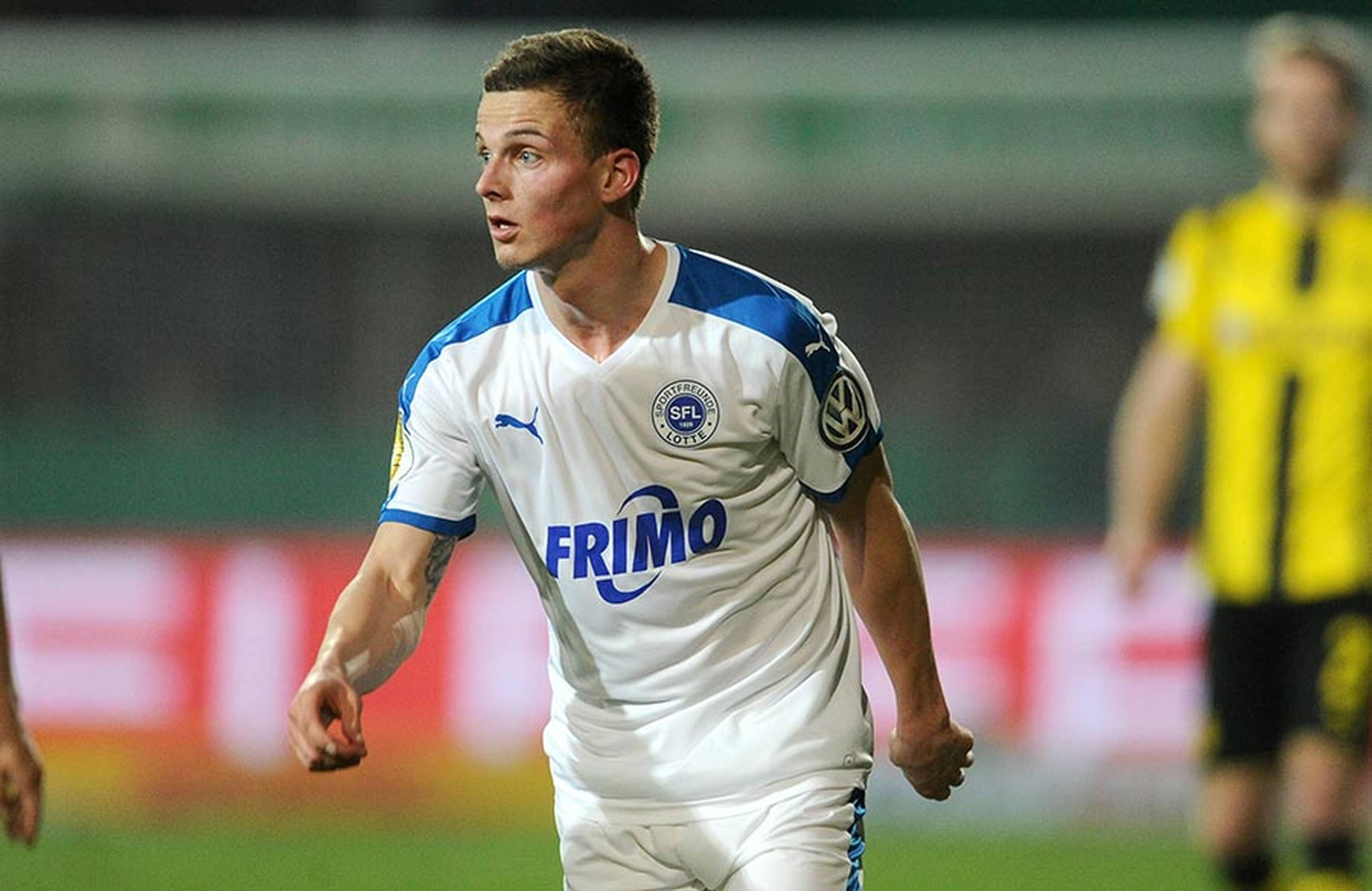 Moritz Heyer hat reichlich Pokal-Erfahrung gesammelt, stand 2017 mit Lotte im Viertelfinale gegen den BVB ... 