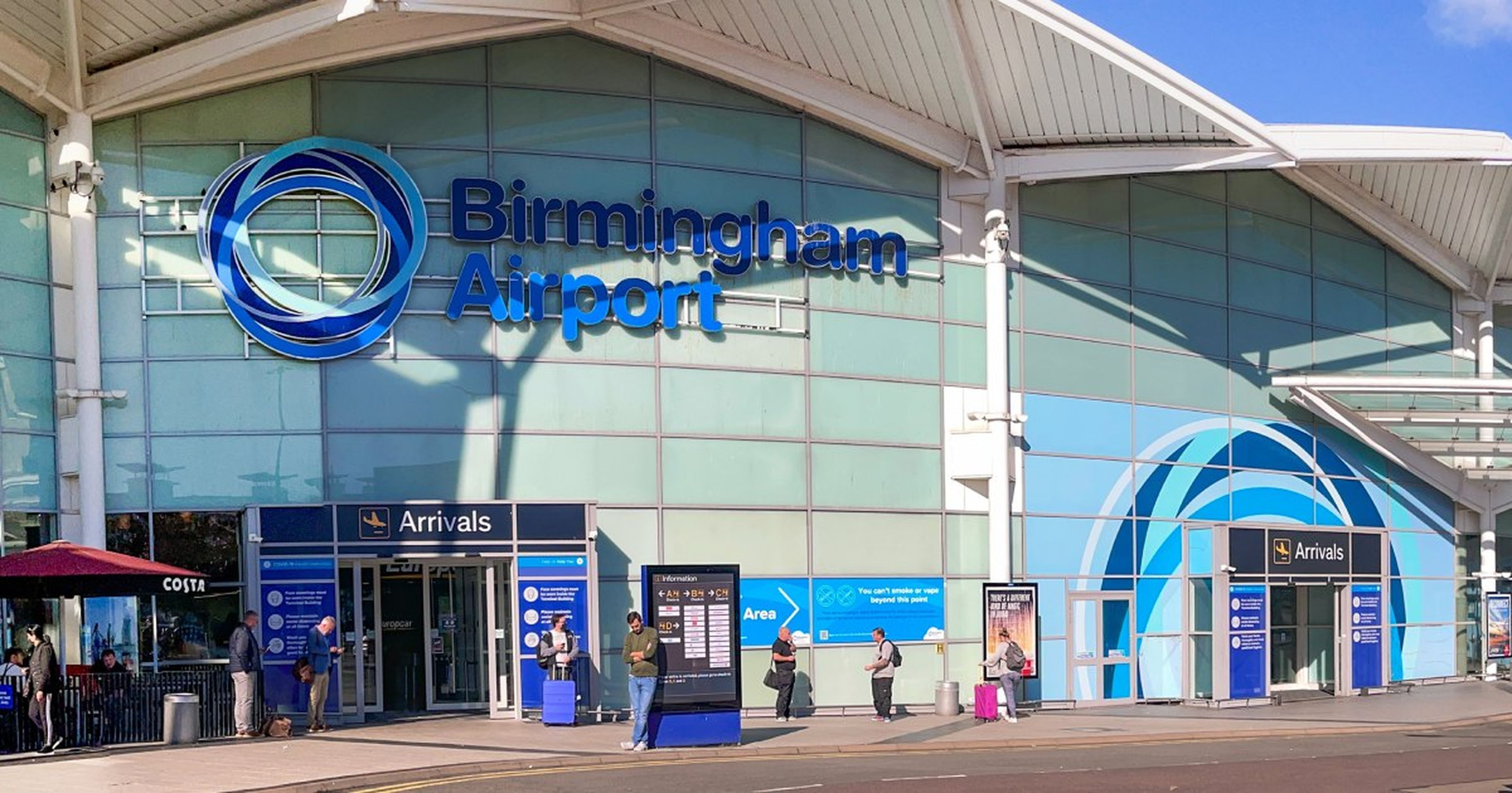 Kompensation för förseningar på Birminghams flygplats