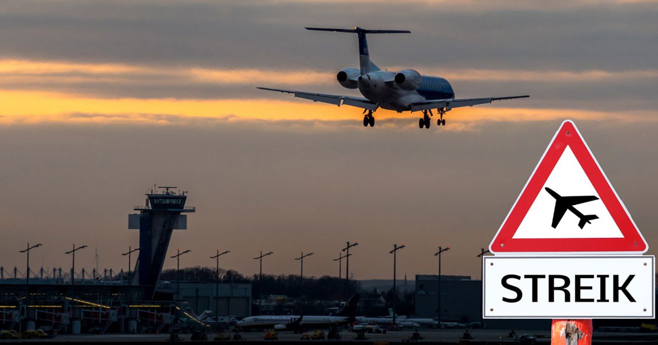 Strikes: Air passenger rights in the event of delayed and cancelled flights.