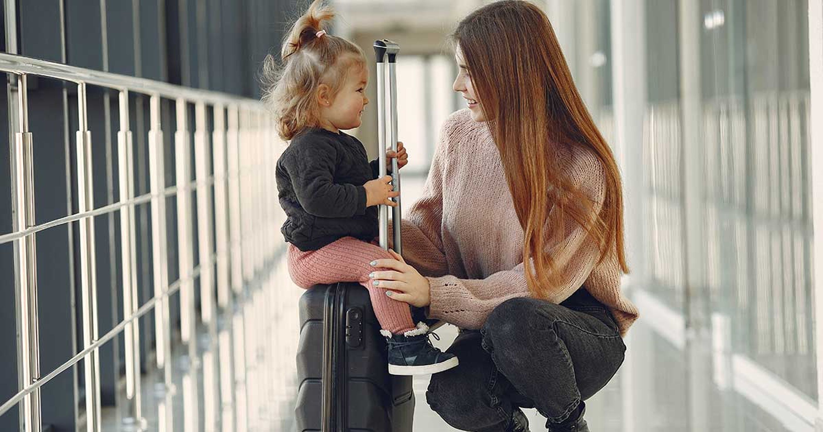 Consigli per volare con i bambini