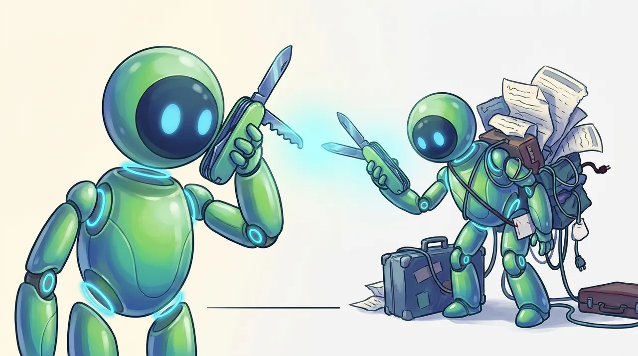 MCP as a Swiss Army knife: useful for tools, broken as the full toolbox for agent-to-agent communication.
