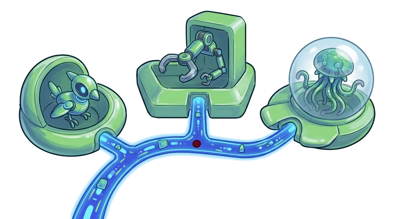 Multiple personal agents connected through one BAND interaction layer