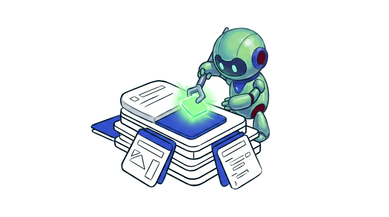 Coding agent work waiting for the next step to move forward