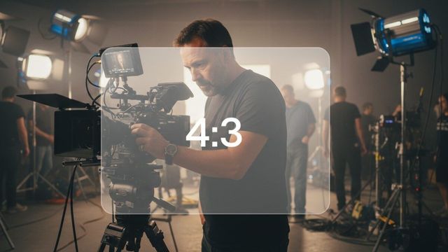 4:3 Format: Warum Filmemacher das klassische Bildformat wieder nutzen – Seitenverhältnis, Auflösung & Praxis