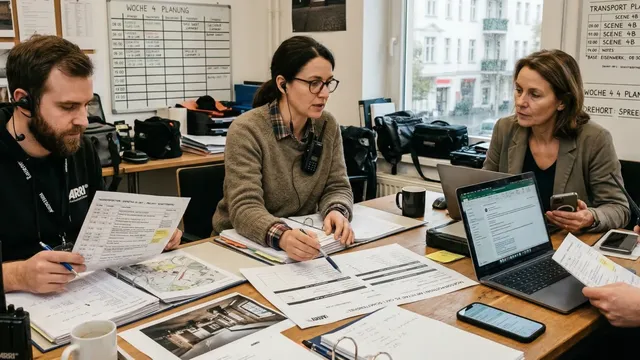 KI für Call Sheet und Tagesdisposition: So bleibt dein Drehtag trotz Änderungen klar