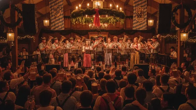 Volksmusik und Blasmusik buchen 2026: Oktoberfest, Volksfest, Hochzeit — der Guide