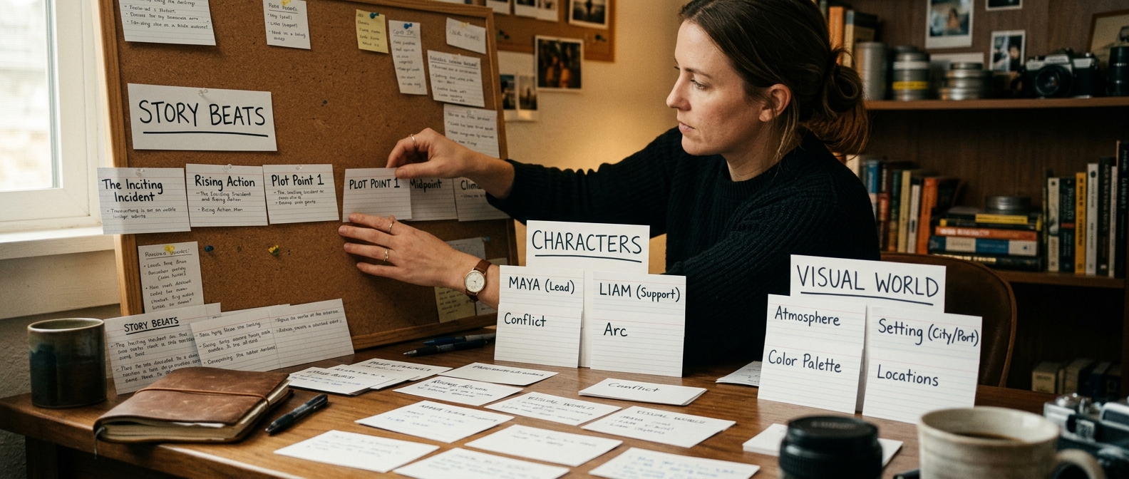 Film-Dossier erstellen: Der komplette Guide – und wie KI dir 80% der Arbeit abnimmt