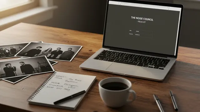 Musikerpresskit (EPK): Bausteine, Hosting, Fehler