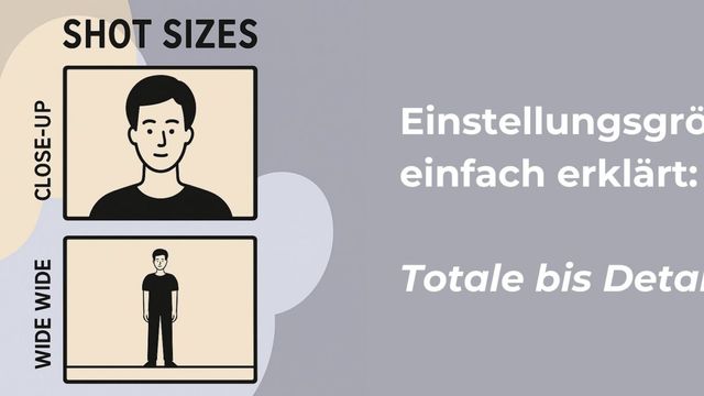 Einstellungsgrößen im Film einfach erklärt: Totale bis Detailaufnahme
