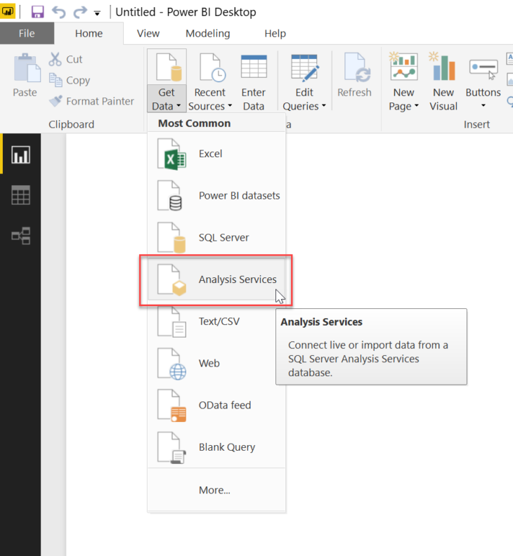 Power Bi Analysis Services