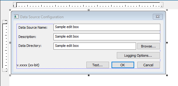 Sample Edit Box