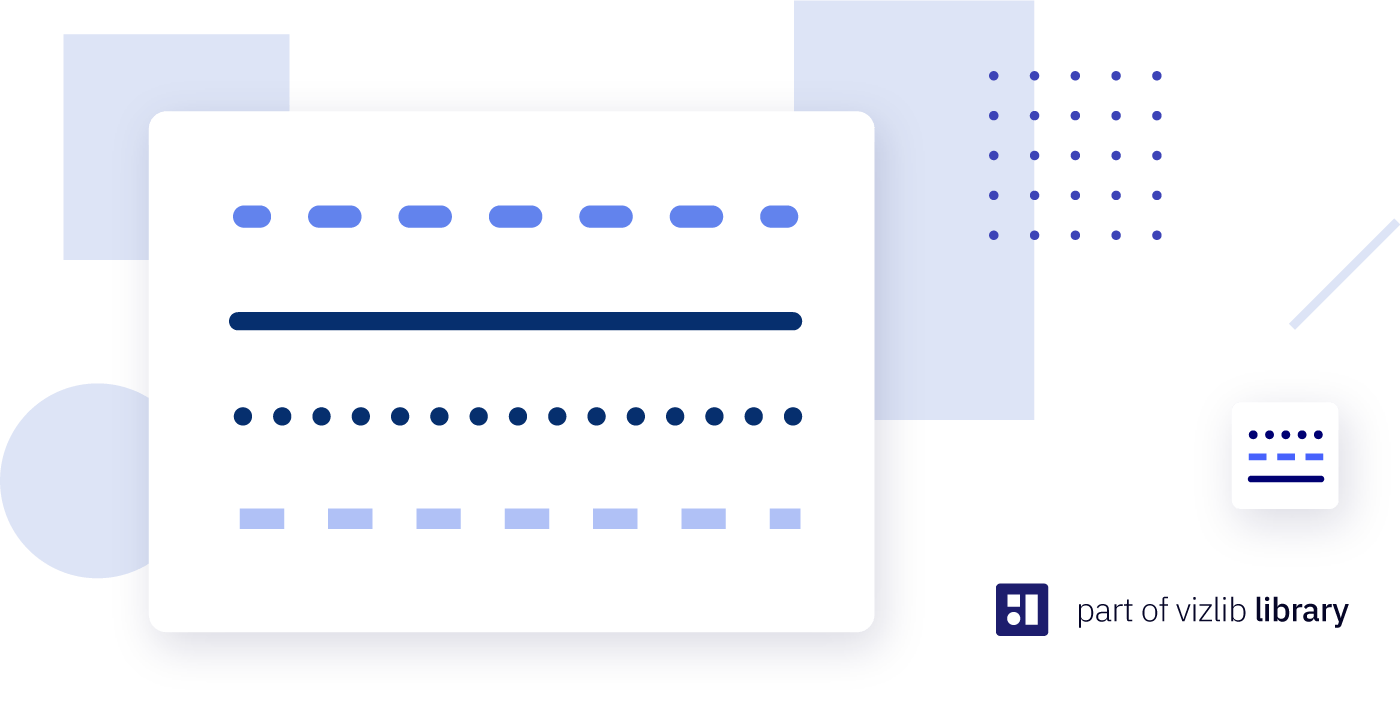 Vizlib Line Object: How to use line objects to organize your Qlik Sense dashboards
