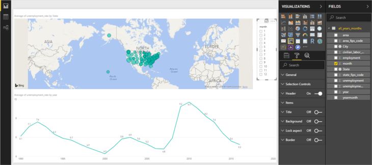 Power Bi Month Slicer
