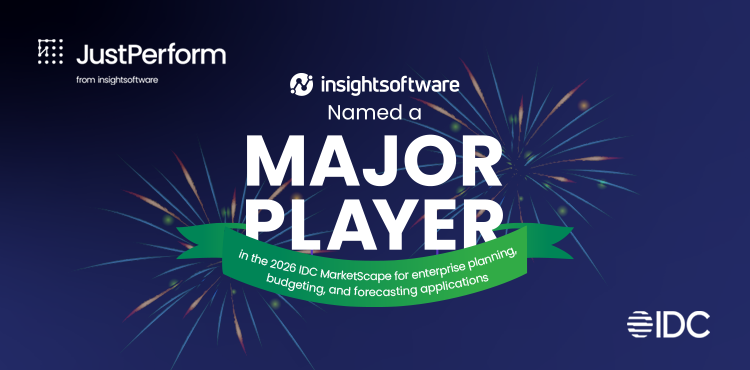insightsoftware Named a Major Player by IDC MarketScape for Enterprise Planning, Budgeting and Forecasting Applications