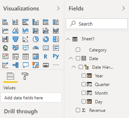 Weeks Power BI Model