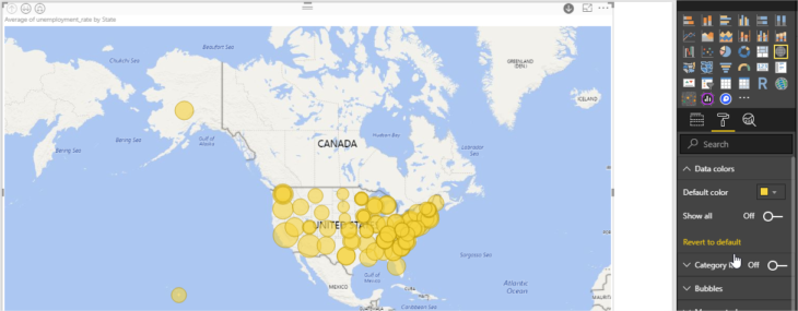 Power Bi Bubble Color