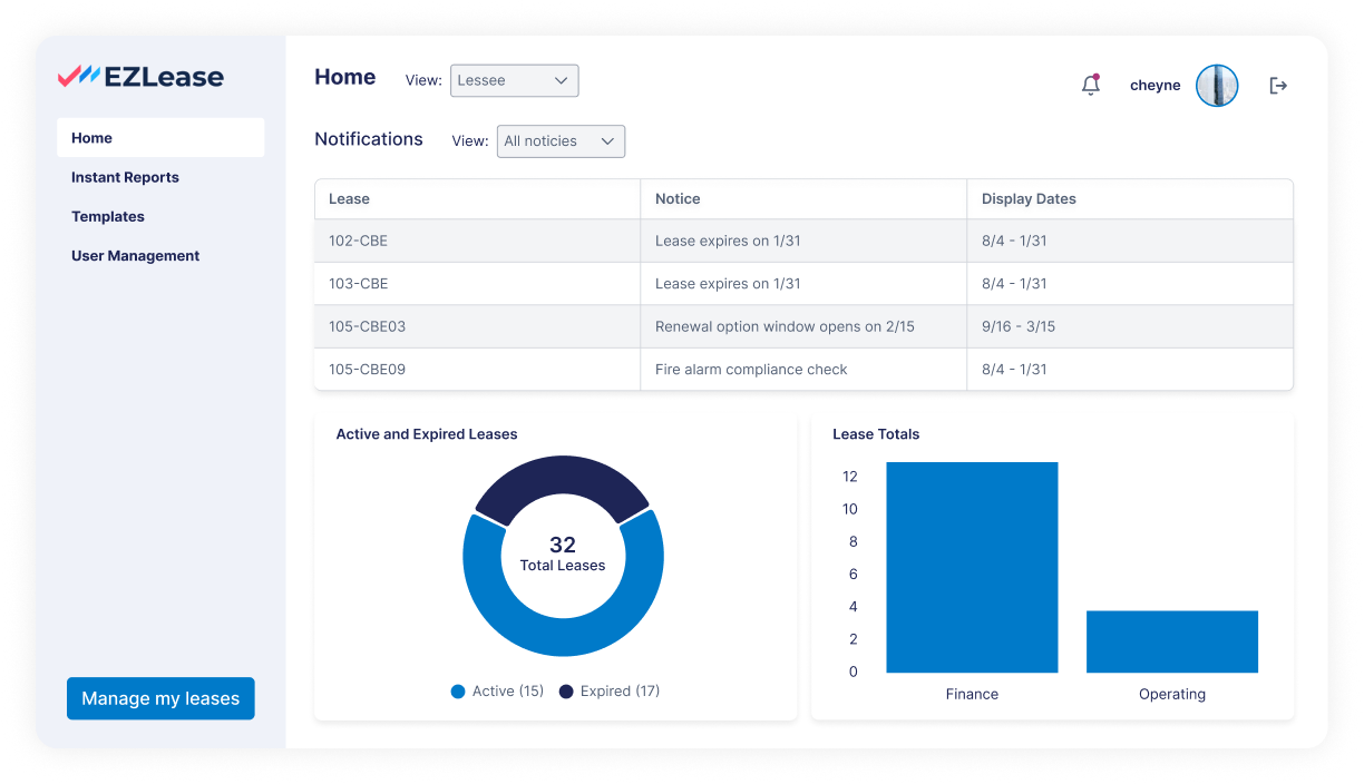 Lease Management