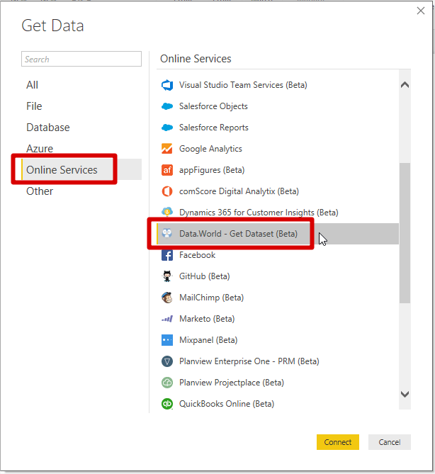 Power Bi Get Data