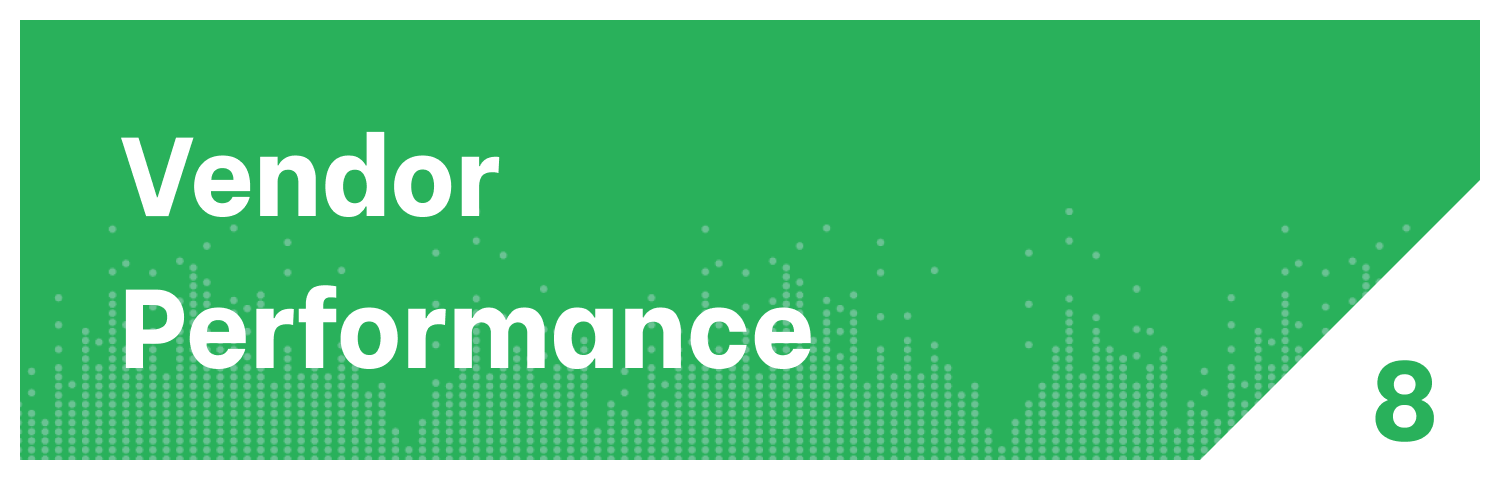 Distribution KPI Vendor Performance