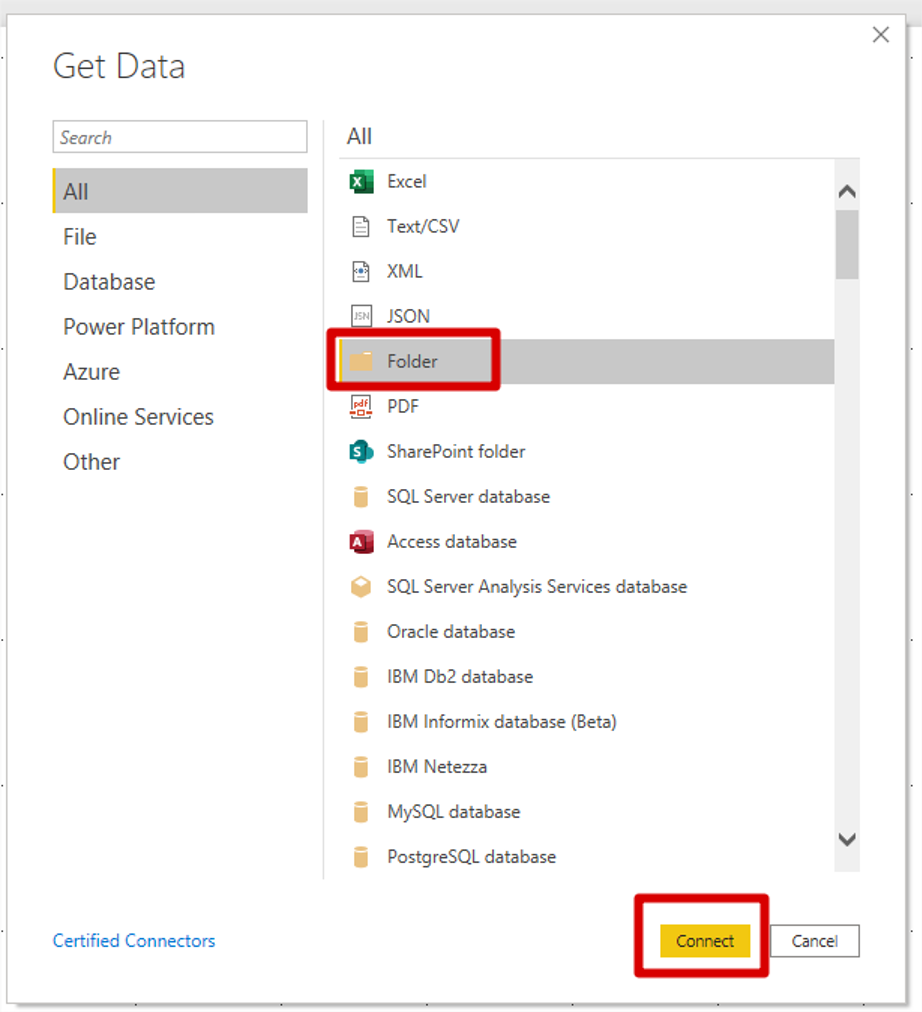 Power Bi Get Data