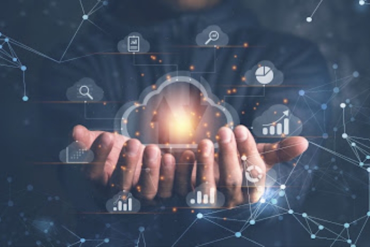 Holding A Cloud Graphic