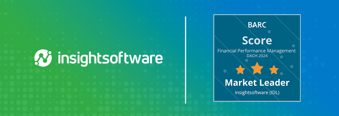 insightsoftware Recognized as DACH Region Market Leader for Sixth Consecutive Year in BARC Score Financial Performance Management Report