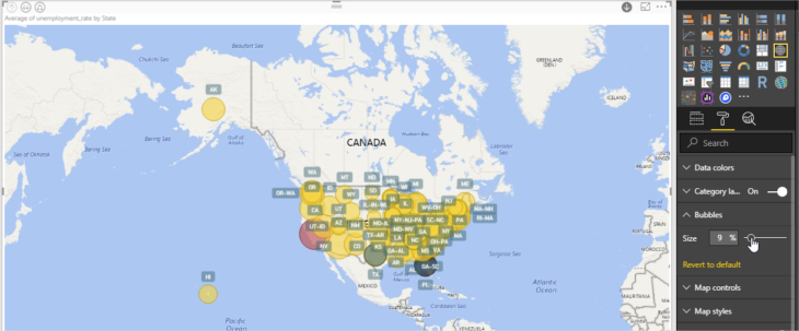 Power Bi Bigger Bubbles
