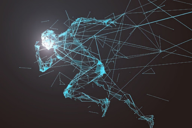 Graphic Of A Runner