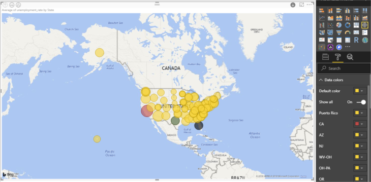 Power Bi Individual Bubble Change